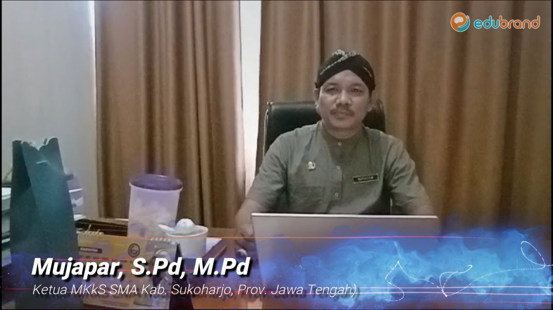 Testimoni Ketua MKKS SMA Kab. Sukoharjo, Prov. Jawa Tengah