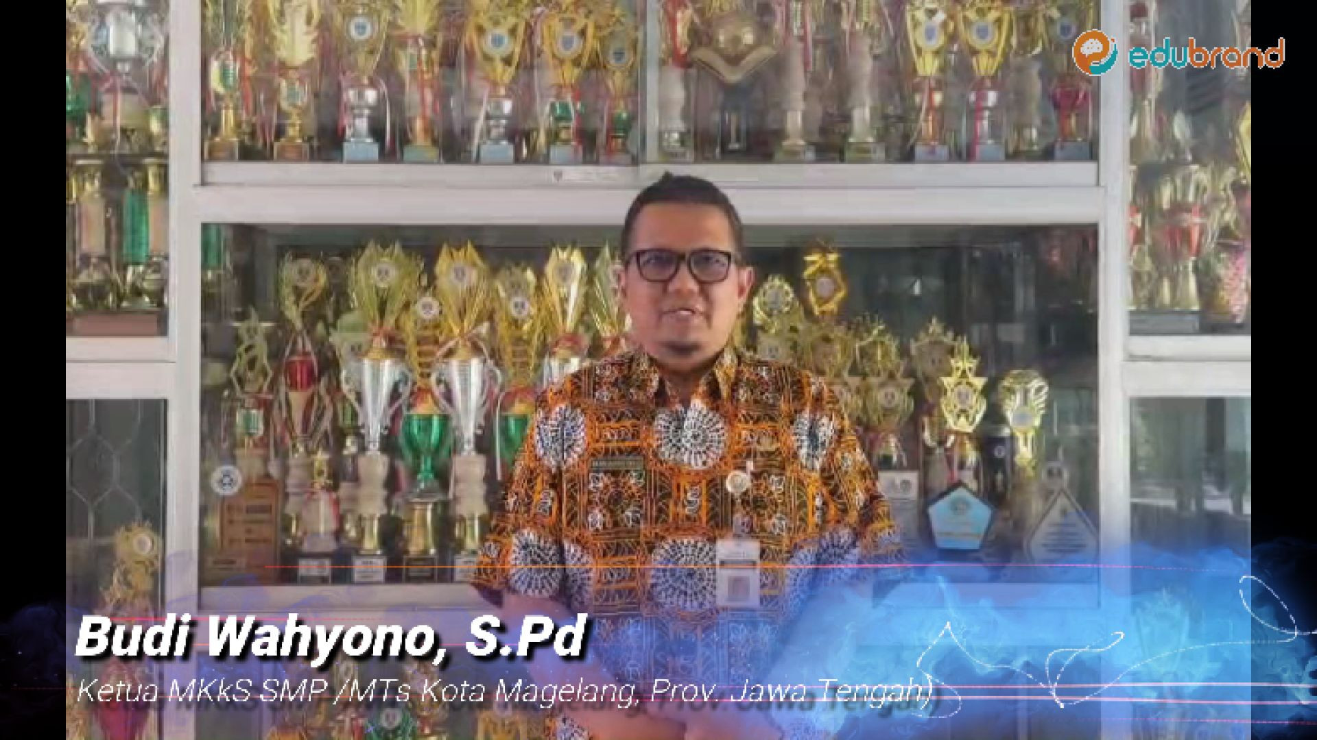 Testimoni Ketua MKKS SMP/MTs Kota Magelang, Prov. Jawa Tengah  | Budi Wahyono, S.Pd